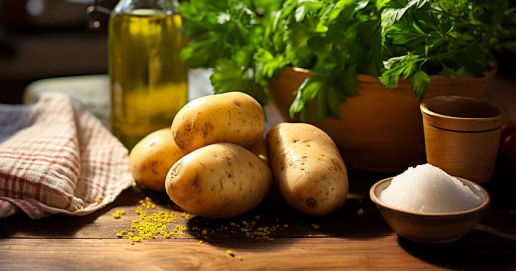 Potato Wedges Ingredients